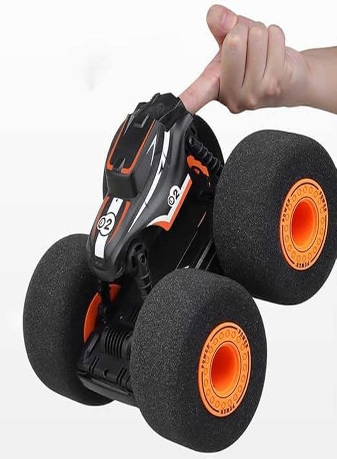 VIKINGS 360 RC Stunt Car Toys 2.4G Sponge Wheel Bounce Radio Control Stunt Programming Toys Foam Wheel Remote Control Car for Kids Multicolor - Image 3